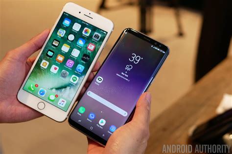 s8 plus vs iphone 7